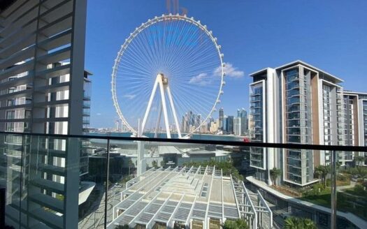 Stunning Dubai Eye and Sea View 2 Bedroom